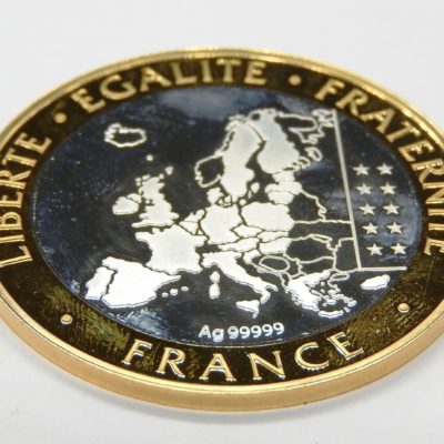 Médaille ARGENT 999°/°° 17 gr. 30° anniversaire du DRAPEAU EUROPEEN 1986-2016 – Image 2