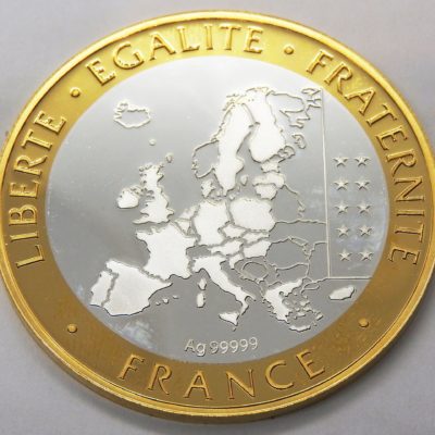 Médaille ARGENT 999°/°° 17 gr. 30° anniversaire du DRAPEAU EUROPEEN 1986-2016 – Image 8