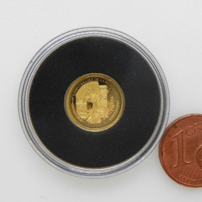 2 médailles OR 585. 60° anniversaire de la V° République. 1958-2018 – Image 5