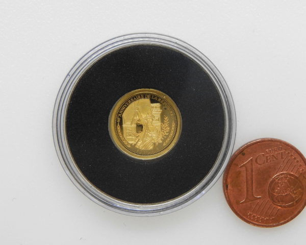 2 médailles OR 585. 60° anniversaire de la V° République. 1958-2018 – Image 5