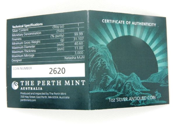 1 Dollar Tuvalu 2019. Argent 999. 1Oz. Bouddha Rieur. The Perth Mint Australia – Image 10