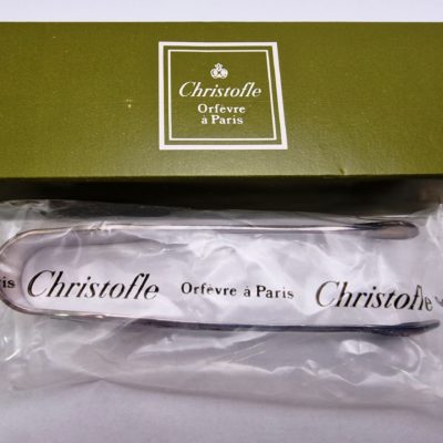 Argenterie CHRISTOFLE - MARLY. Pince à sucre. Neuf sous BLISTER. Métal Argenté – Image 2