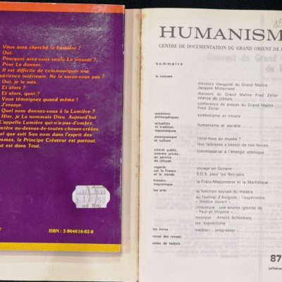 Lot de 10 livres sur la Franc Maçonnerie: Au Féminin. Pourquoi. Humanisme. Héliades. Cibola... – Image 5
