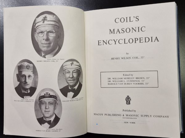 COIL'S MASONIC ENCYCLOPEDIA. Chronology of important masonic events. 1961 ∴ – Image 3