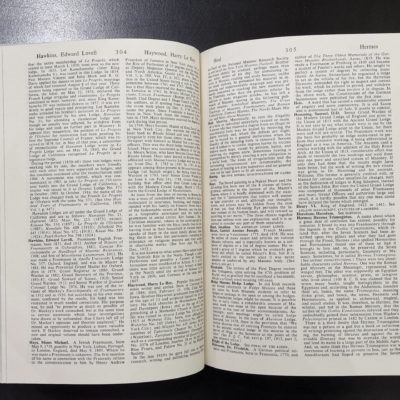COIL'S MASONIC ENCYCLOPEDIA. Chronology of important masonic events. 1961 ∴ – Image 5
