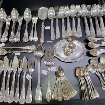 10 Cuillères à café. FILET. Argent Massif. poinçons Minerve. Parfait état – Image 4