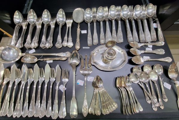 10 Cuillères à café. FILET. Argent Massif. poinçons Minerve. Parfait état – Image 4