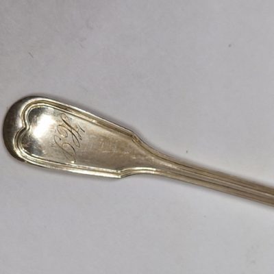 10 Cuillères à café. FILET. Argent Massif. poinçons Minerve. Parfait état – Image 3