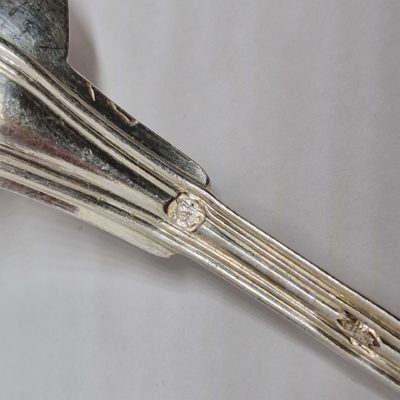 10 Cuillères à café. FILET. Argent Massif. poinçons Minerve. Parfait état – Image 2