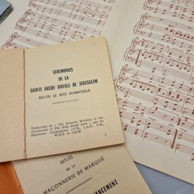 Lot de 5 Livres MAÇONNIQUES. Mémento grades, Instructions, cérémonies, rituels, etc... – Image 3
