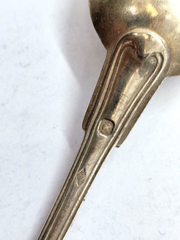 6 Cuillères à café. FILET. Argent Massif. poinçons Minerve. Parfait état – Image 6