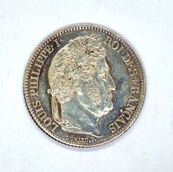 1 Franc ARGENT 1836 B Louis Philippe1er. ROUEN. SPLENDIDE – Image 5