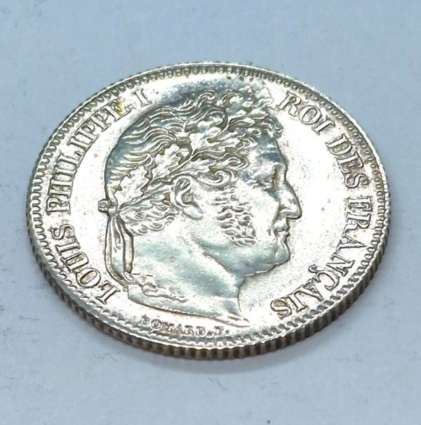 1 Franc ARGENT 1836 B Louis Philippe1er. ROUEN. SPLENDIDE