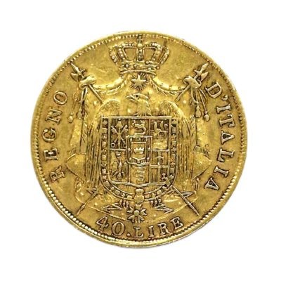 40 LIRE 1811 M. OR. 900°/°° 12,9 gr. ITALIE . – Image 7