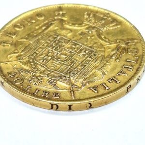 40 LIRE 1811 M. OR. 900°/°° 12,9 gr. ITALIE .