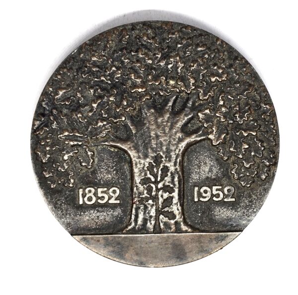 BRONZE. 175 grammes. Arbre. Crédit Foncier de  France. Art Déco. 1952 – Image 2