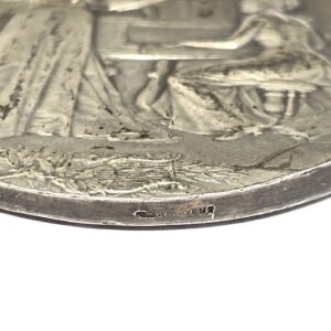 Médaille ARGENT 62 grammes. musique pianiste et violoniste. Ch MILLET – Image 5