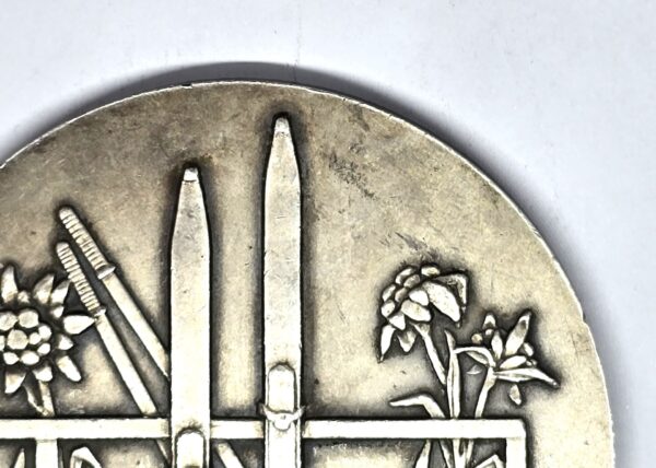 Médaille ARGENT 143 grammes. Alpinisme SKIS, Luge, Sports d'hiver. Marcel Renard – Image 3