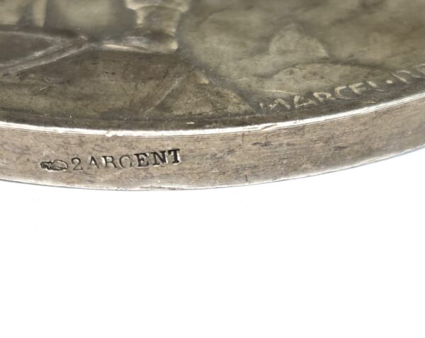 Médaille ARGENT 143 grammes. Alpinisme SKIS, Luge, Sports d'hiver. Marcel Renard – Image 5