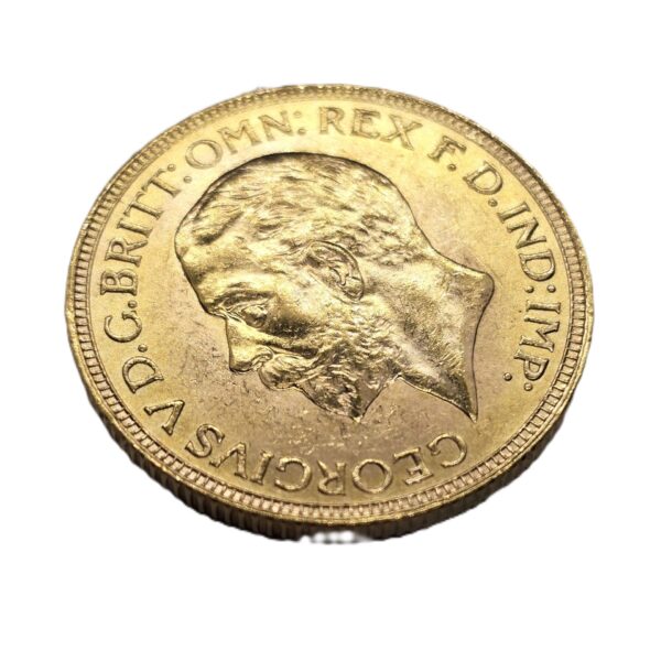 Souverain OR 916°/°°. Georges V. 1929. FDC. SOVEREIGN. SA. 7,98 g – Image 4