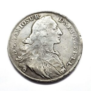 1 Thaler 1771 ARGENT Maximilian III Joseph. BAVARIA. ALLEMAGNE – Image 3