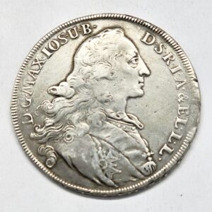 1 Thaler 1771 ARGENT Maximilian III Joseph. BAVARIA. ALLEMAGNE – Image 2