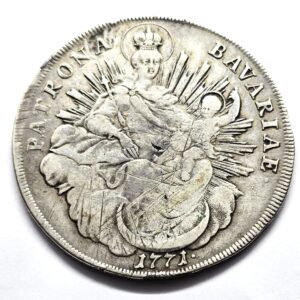 1 Thaler 1771 ARGENT Maximilian III Joseph. BAVARIA. ALLEMAGNE