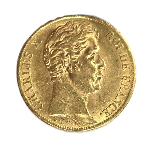 20 Francs OR 1830. Charles X - Roi de France - Monnaie 1830 A. TTB