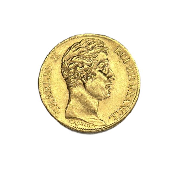 20 Francs OR 1830. Charles X - Roi de France - Monnaie 1830 A. TTB – Image 4