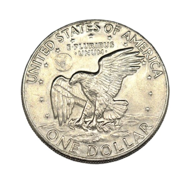 USA 1$. ONE DOLLAR 1974 D. Eisenhower. LIBERTY. E Pluribus unum