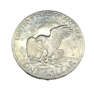 Silver Coin. USA 1$. ONE DOLLAR 1971 S. Eisenhower. LIBERTY. In GOD we trust – Image 3
