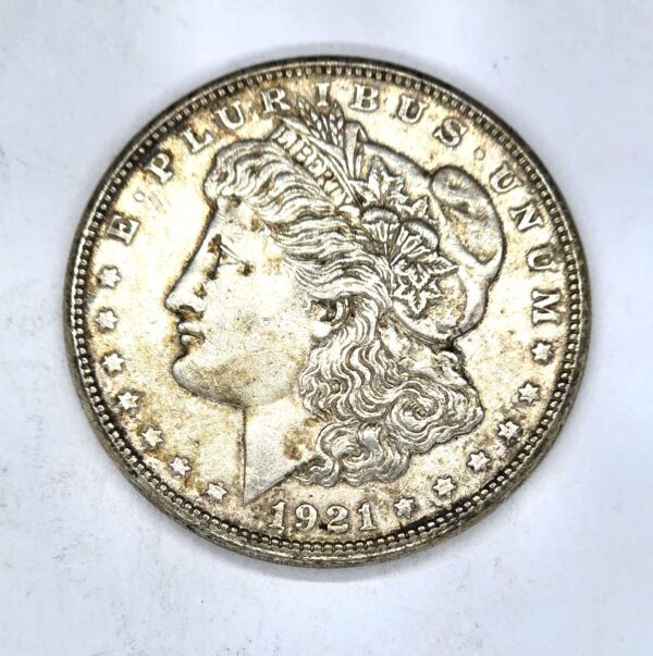 1$ US ARGENT 900. ONE US DOLLAR 1921 S. MORGAN $. San Francisco