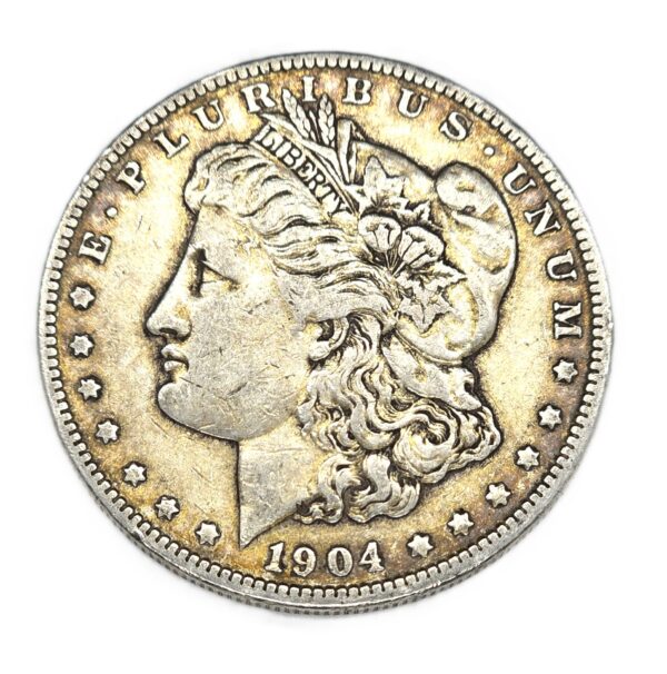 1$ US 1904. ARGENT 900. ONE US DOLLAR. MORGAN $ – Image 2