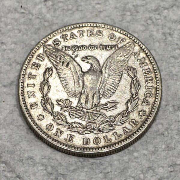 1 US Dollar 1880. ONE US DOLLAR Silver 900°/°°. MORGAN $ – Image 3