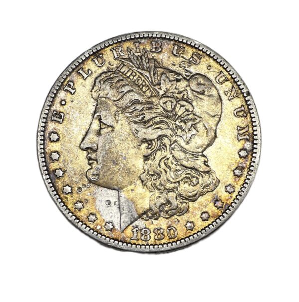 1 US Dollar 1880. ONE US DOLLAR Silver 900°/°°. MORGAN $ – Image 5