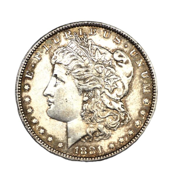1 US Dollar 1881 Argent 900°/°°. ONE US $. MORGAN $
