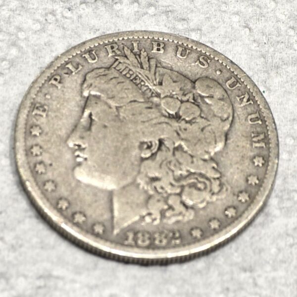 1 US Dollar 1882. Argent 900°/°°. ONE US $. Philadelphie – Image 4