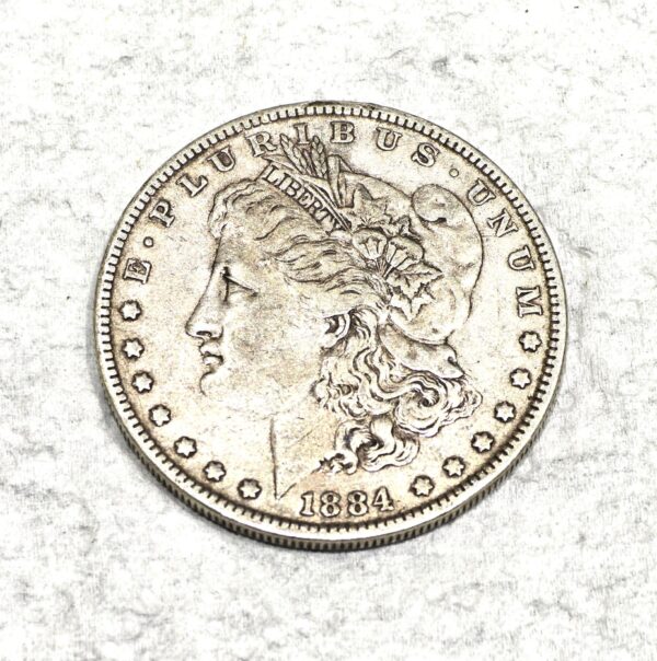 1 US Dollar 1884. Argent 900°/°°. ONE US $. siLver coin