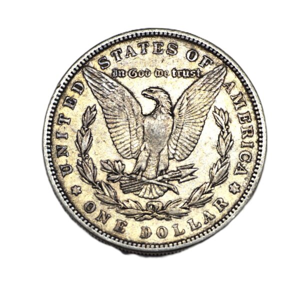 1 US Dollar 1884. Argent 900°/°°. ONE US $. siLver coin – Image 2