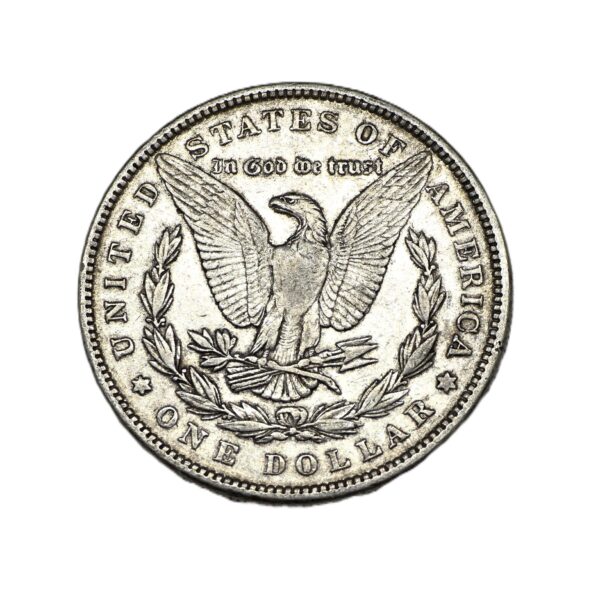 1 US Dollar 1885. Argent 900°/°°.SILVER COIN ONE US $. – Image 2
