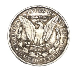 1 Dollar US 1890. Argent 900°/°° SILVER COIN ONE US $ – Image 3