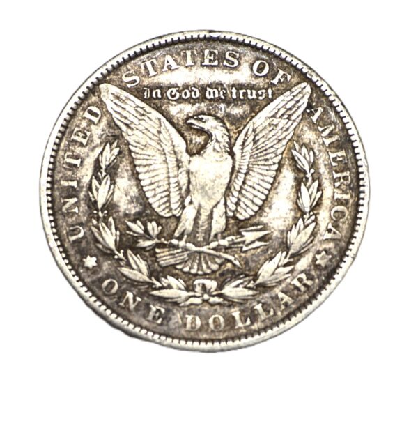 1 Dollar US 1890. Argent 900°/°° SILVER COIN ONE US $ – Image 3