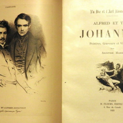Alfred et Tony JOHANNOT. Peintres, Graveurs & vignettistes. Aristide MARIE. 1925 – Image 3
