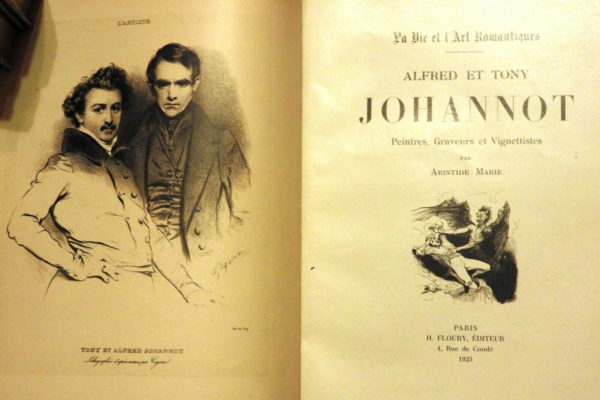 Alfred et Tony JOHANNOT. Peintres, Graveurs & vignettistes. Aristide MARIE. 1925 – Image 3