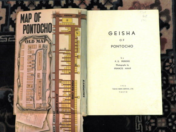 GEISHA-OF-PONTOCHO-Perkins-Photos-de-Francis-HAAR-Tokyo-Japon-Dedicace-1954-284095164410-2