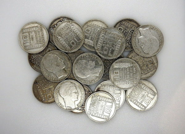 20-x-10-Francs-Turin-ARGENT-680-200-gr-1929-a-1934-283992900131