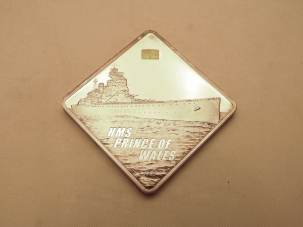 Medaille-ARGENT-67-gr-10-HMS-Prince-of-Wales-Marine-Republique-de-Palau-283538594711-5
