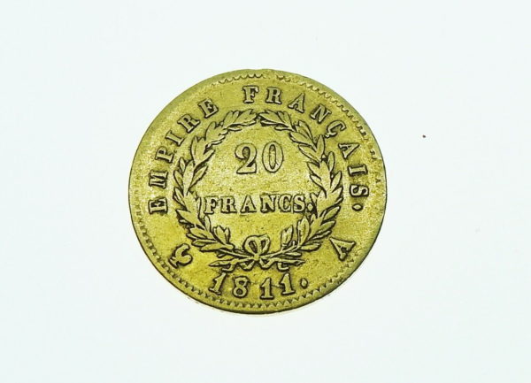 Piece-OR-20-Francs-Napoleon-Empereur-1811-A-TTB-DROZ-TIOLIER-XIX-283902284261-10