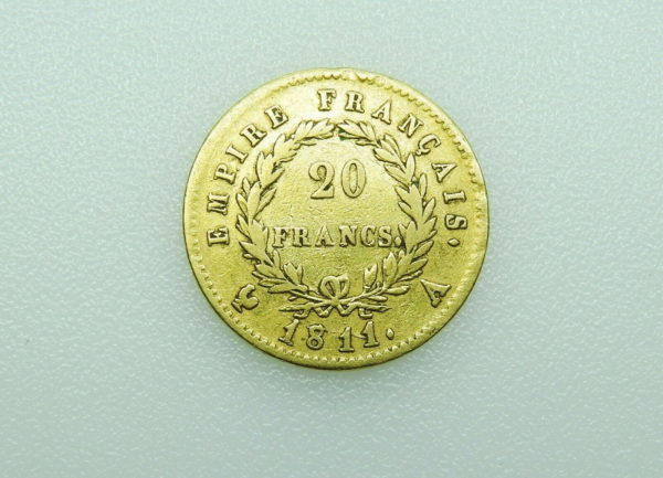 Piece-OR-20-Francs-Napoleon-Empereur-1811-A-TTB-DROZ-TIOLIER-XIX-283902284261