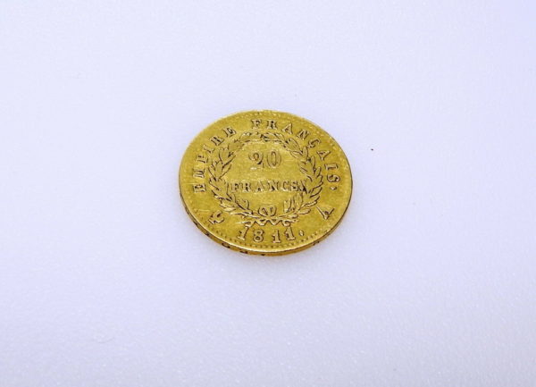Piece-OR-20-Francs-Napoleon-Empereur-1811-A-TTB-DROZ-TIOLIER-XIX-283902284261-8